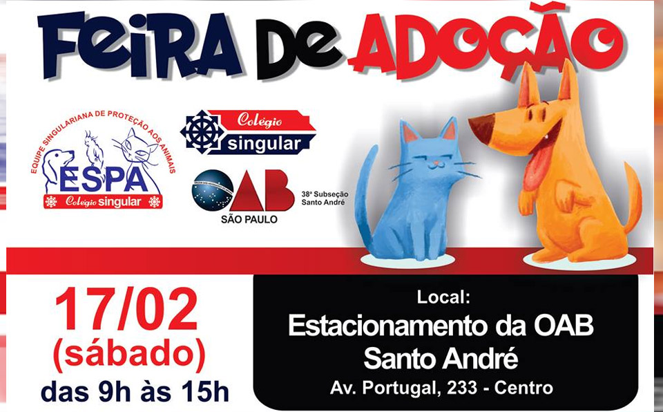 Equipe de proteção animal promove Feira de Adoção 1 feira de adoção singular