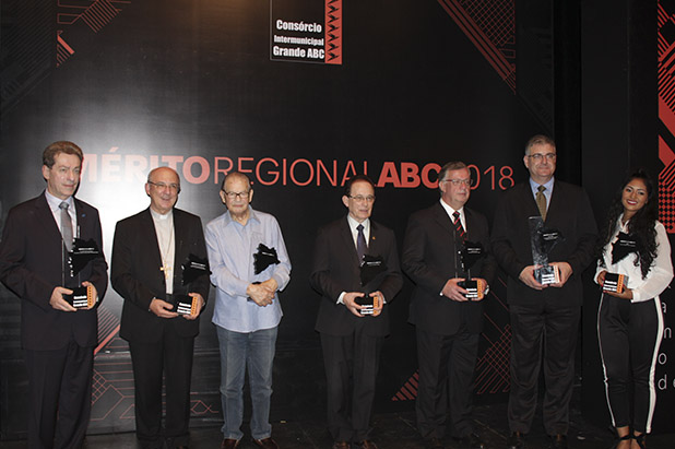Consórcio homenageia exemplos de dedicação à sociedade no Prêmio Mérito Regional ABC 1 00 consócio homenageados