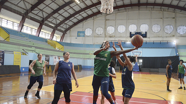 Santo André inicia luta pela defesa do título estadual de basquete 1 Santo André inicia luta pela defesa do título estadual de basquete