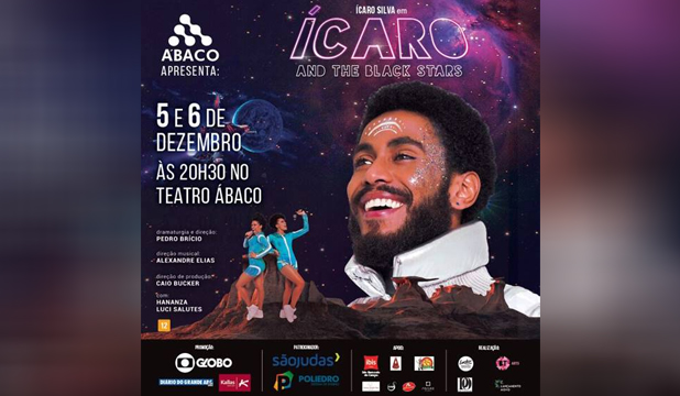 Icaro And The Black Stars em dezembro no Teatro Abaco 1 Icaro And The Black Stars em dezembro no Teatro Abaco