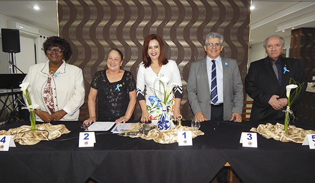 Evento do Lions Santa Maria S.C.S, onde o Doutor Celso Marzano, realizou palestra sobre o Novembro Azul (prevenção do câncer de próstata). 1 lions sta maria5