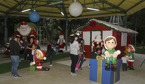 Parque Celso Daniel ganha Vila de Natal com parque temático e iluminação especial2