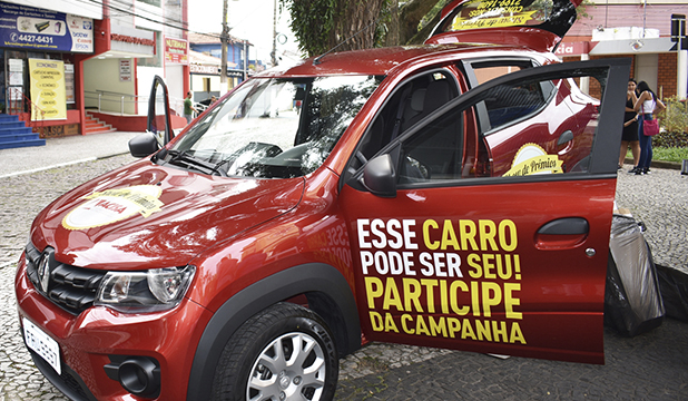 ACISA sorteia carro 0 Km no centro de Sto. André, no próximo sábado(19) 1 ACISA sorteia carro 0 Km no centro de Sto