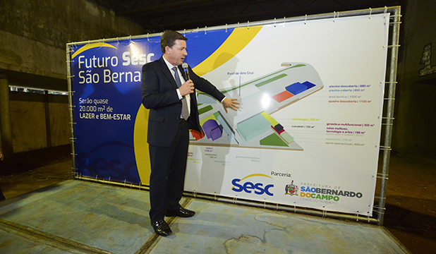 Prefeito Orlando Morando anuncia 1º Sesc em São Bernardo 1 Prefeito Orlando Morando anuncia 1º Sesc em São Bernardo