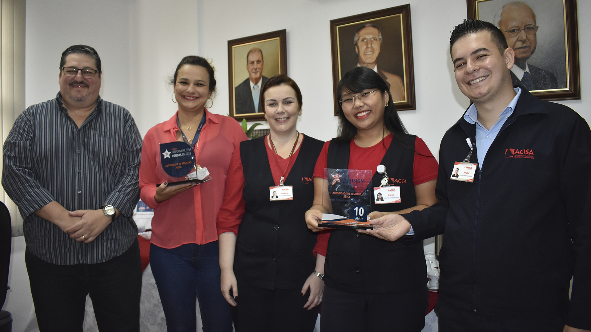 Acisa ganha prêmio nacional 1 Acisa ganha prêmio nacional