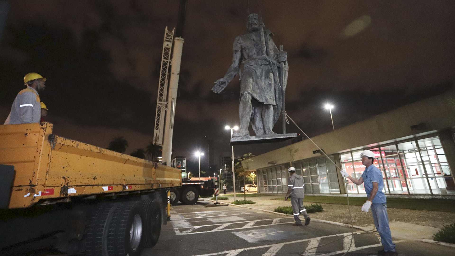 Estátua de João Ramalho será revitalizada e ganhará novo endereço 2 Estátua de João Ramalho será revitalizada e ganhará novo endereço2
