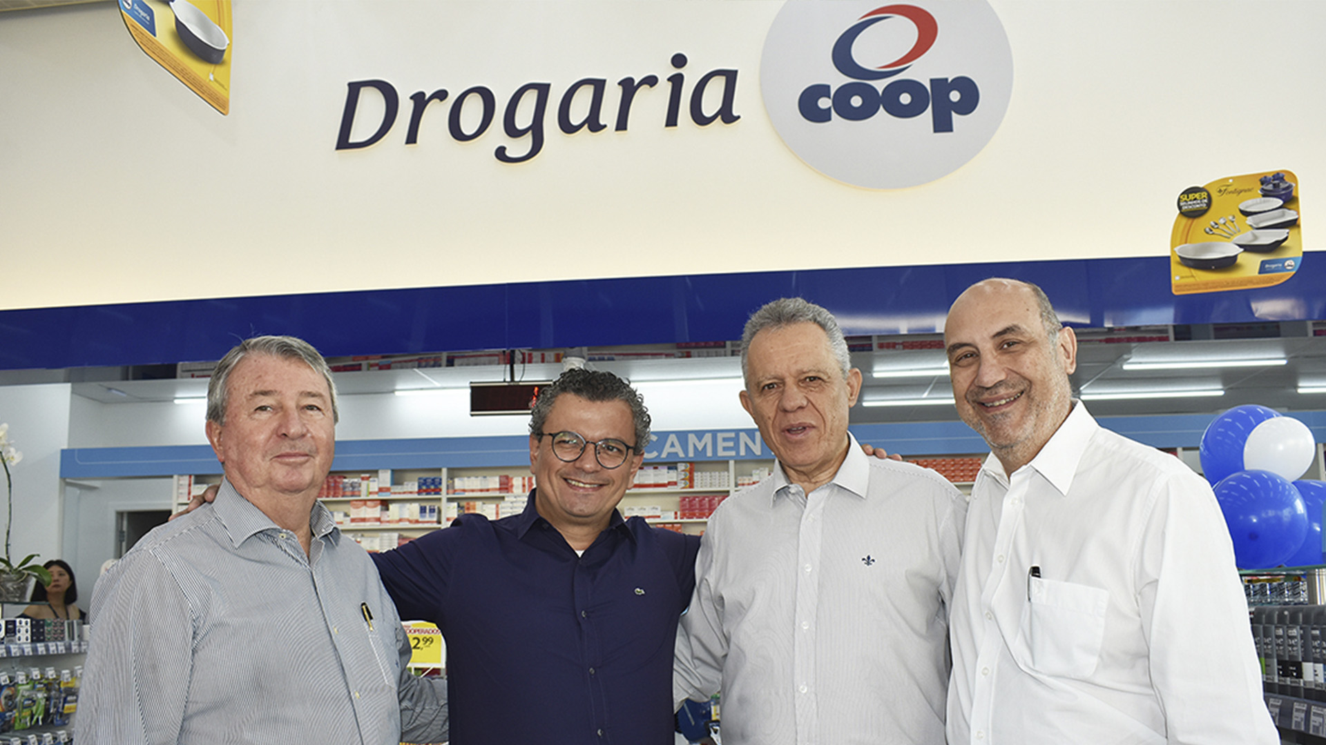 Coop inaugura nova drogaria e anuncia mais quatro para este ano 1 Coop inaugura nova drogaria e anuncia mais quatro para este ano