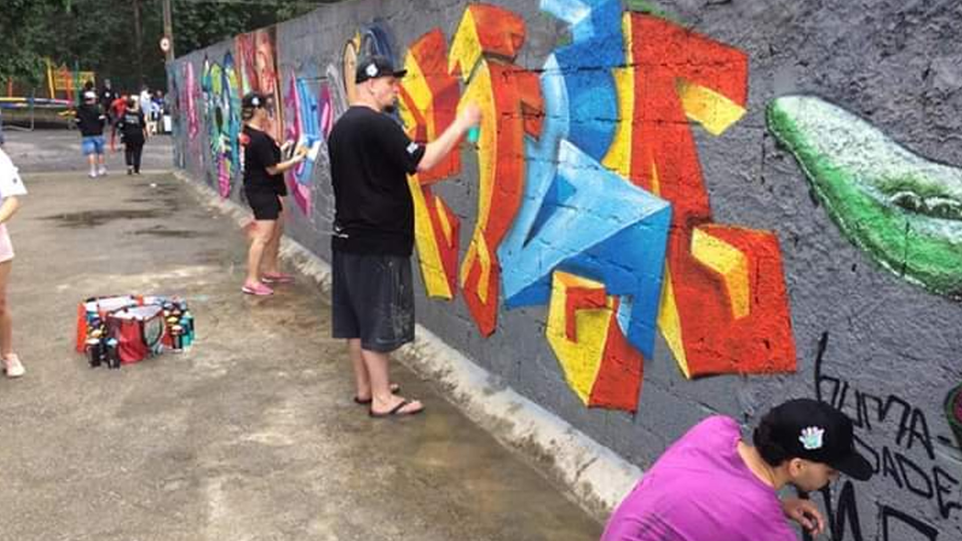Colorgin auxilia a revitalização do Escadão do Aranha em Santo André 1 Escadão do Aranha em Santo André