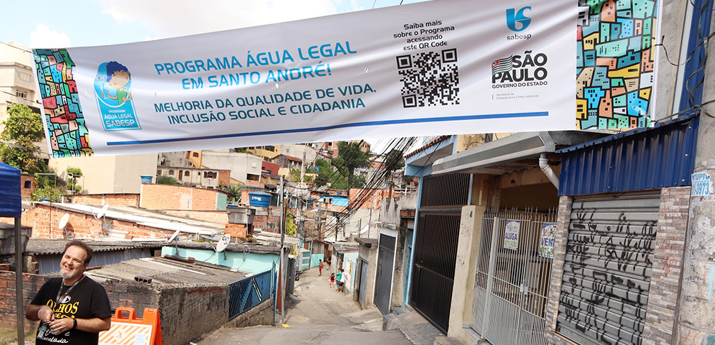 Sabesp inicia Água Legal em Santo André para regularizar abastecimento de 80 mil pessoas 3 Sabesp inicia Água Legal em Santo André para regularizar abastecimento de 80 mil pessoas3