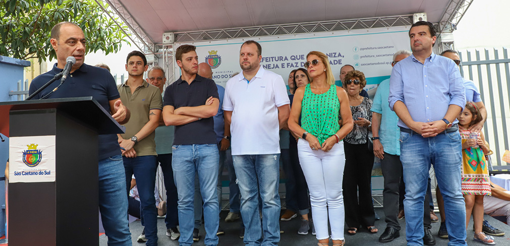 Parque José Agostinho Leal é reinaugurado com novas áreas para as famílias de São Caetano 1 Parque José Agostinho Leal é reinaugurado com novas áreas para as famílias de São Caetano2