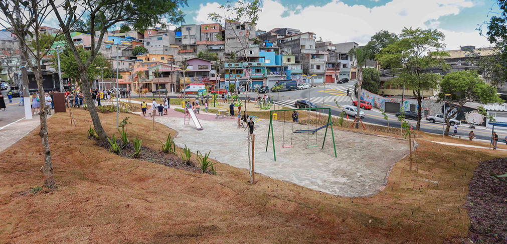 Prefeitura de Santo André entrega nova praça no Jardim Guarará 1 Prefeitura de Santo André entrega nova praça no Jardim Guarará