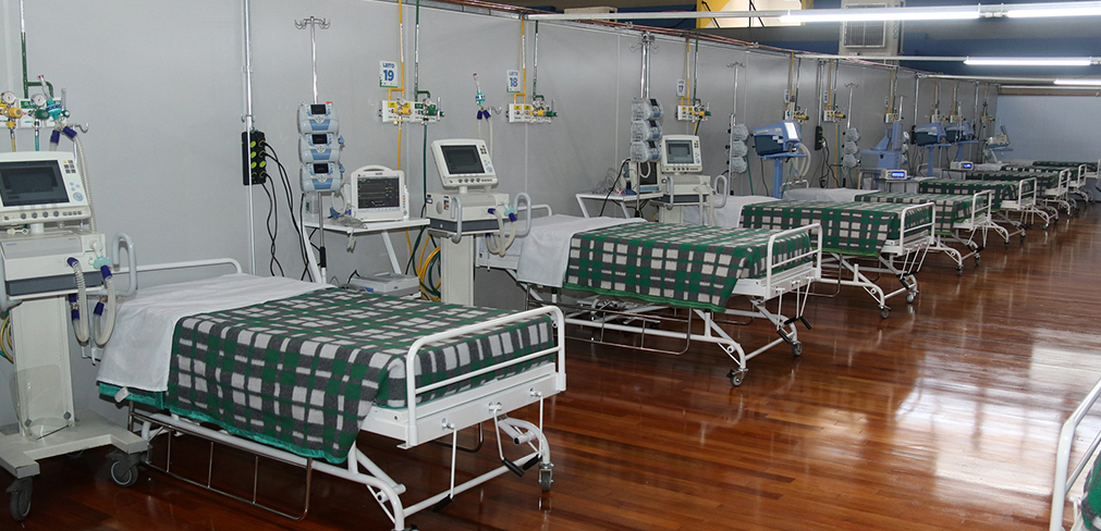 Santo André entrega hospital de campanha do Complexo Esportivo Pedro Dell'Antonia com 180 leitos 3 Santo André entrega hospital de campanha do Complexo Esportivo Pedro DellAntonia com 180 leitos2