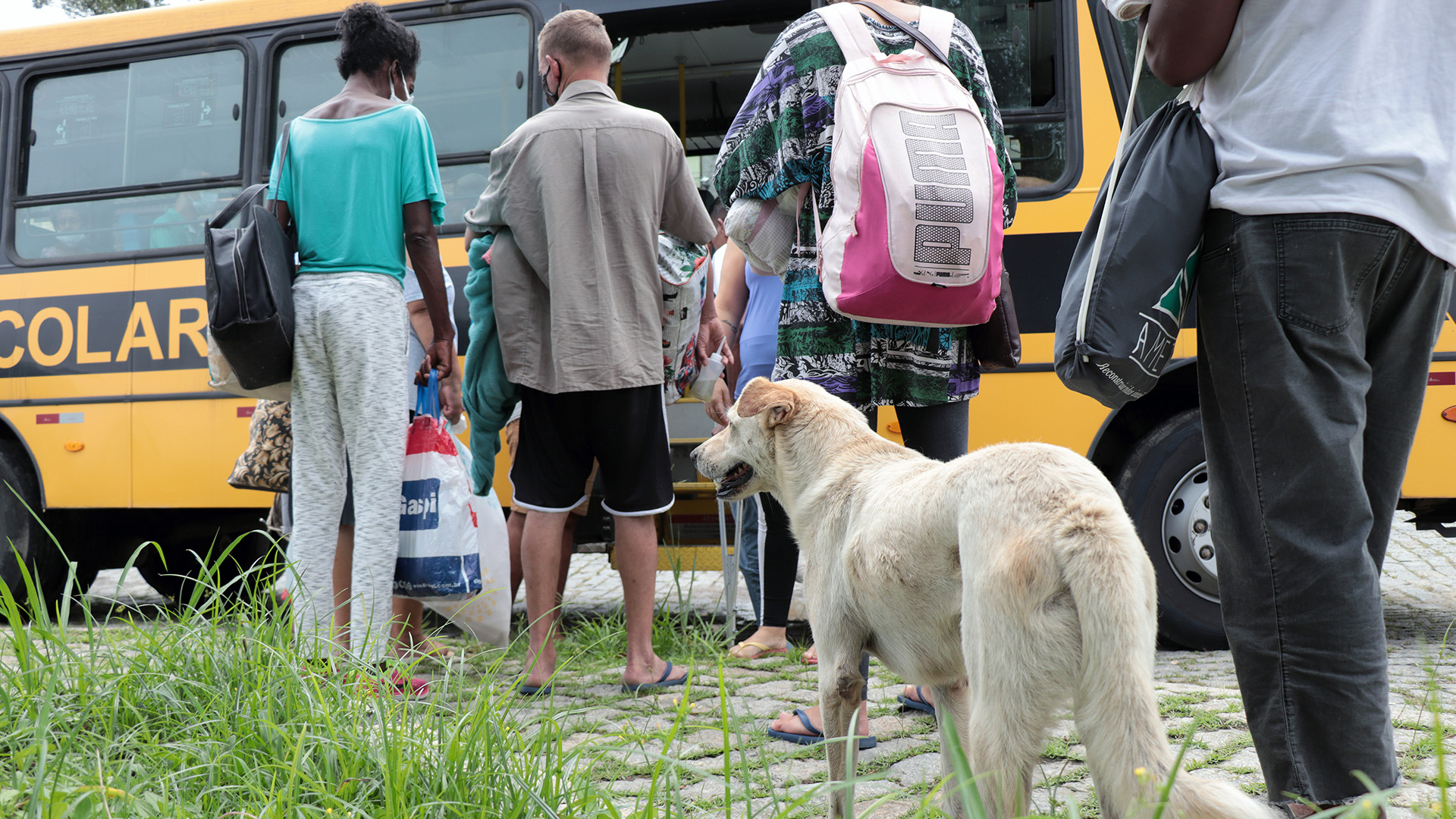 Moradores em situação de rua retornam à sede da Casa de Acolhida 1 Moradores em situacao de rua retornam a sede da Casa de Acolhida
