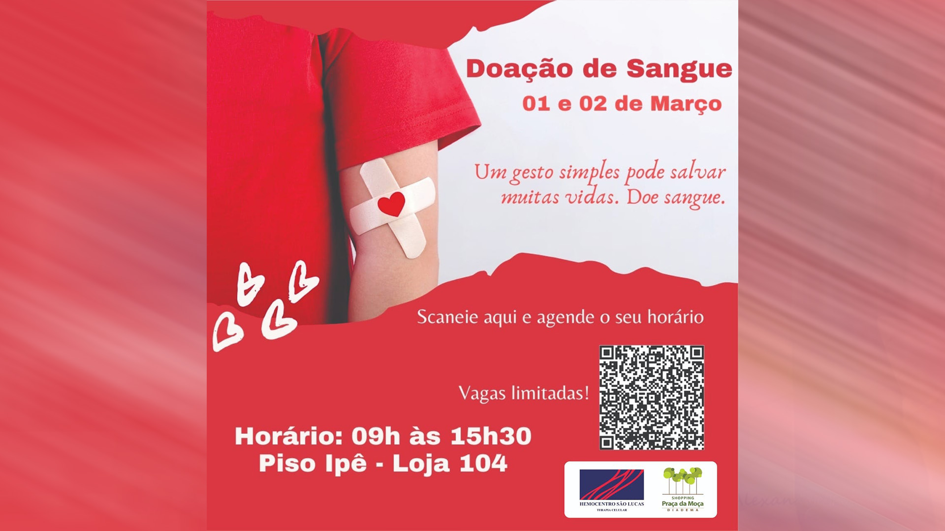 Shopping Praca da Moca tem campanha de doacao de sangue2