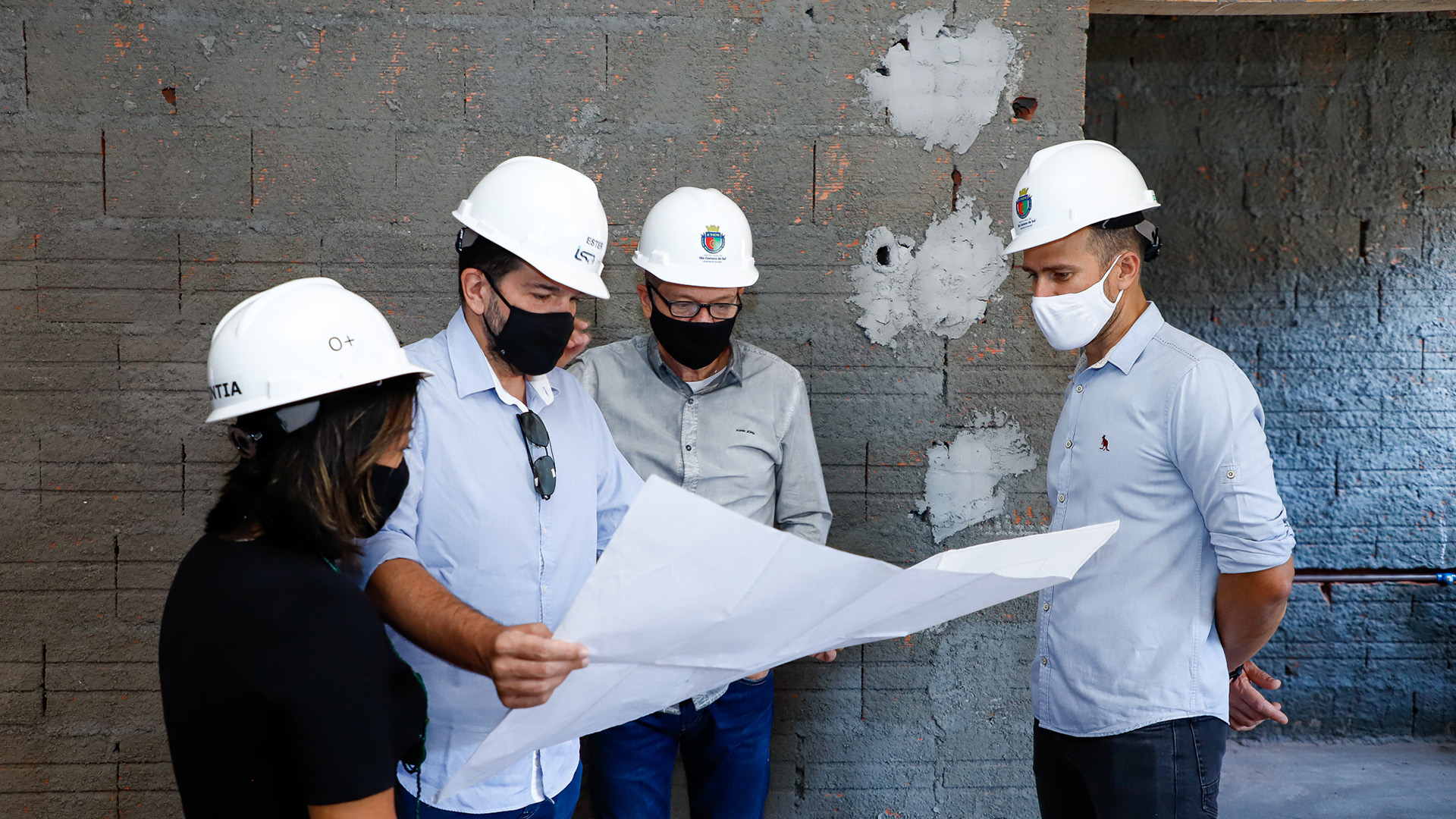 Tite Campanella visita obras da nova escola do Bairro Fundação, em São Caetano 2 Tite Campanella visita obras da nova escola do Bairro Fundacao em Sao Caetano