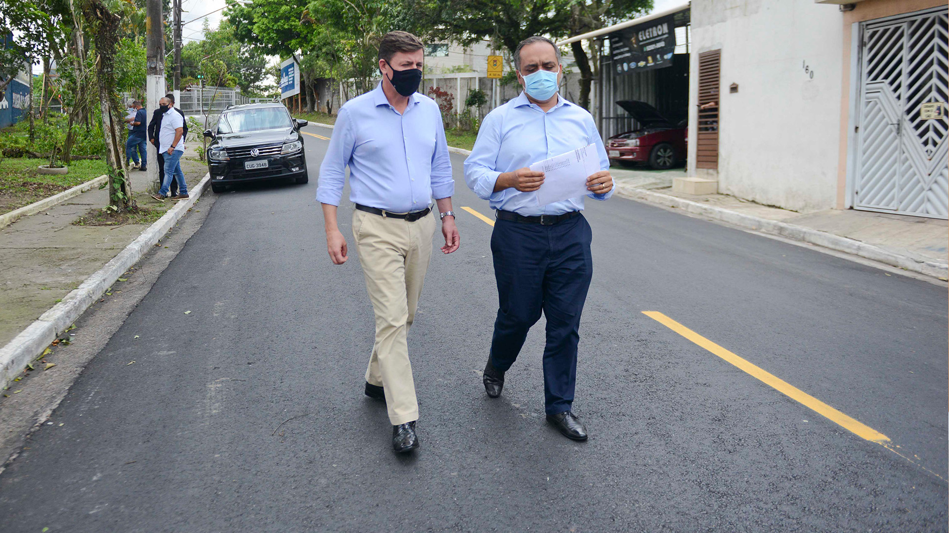 Recapeamento das vilas Carminha e Vitória atinge 90% das obras concluídas em SBC 1 Em Sao Bernardo recapeamento das vilas Carminha e Vitoria atinge 90 das obras concluidas2