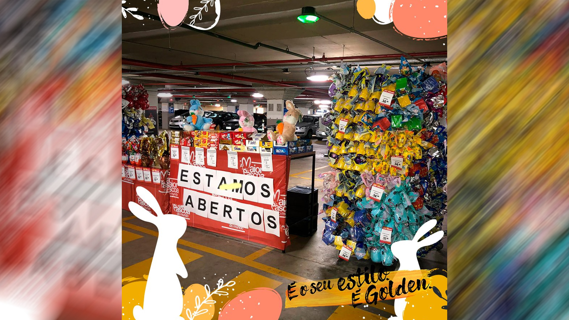 Golden Square Shopping promove ação de Páscoa por Drive-Thru 1 Golden Square Shopping promove acao de Pascoa por Drive Thru