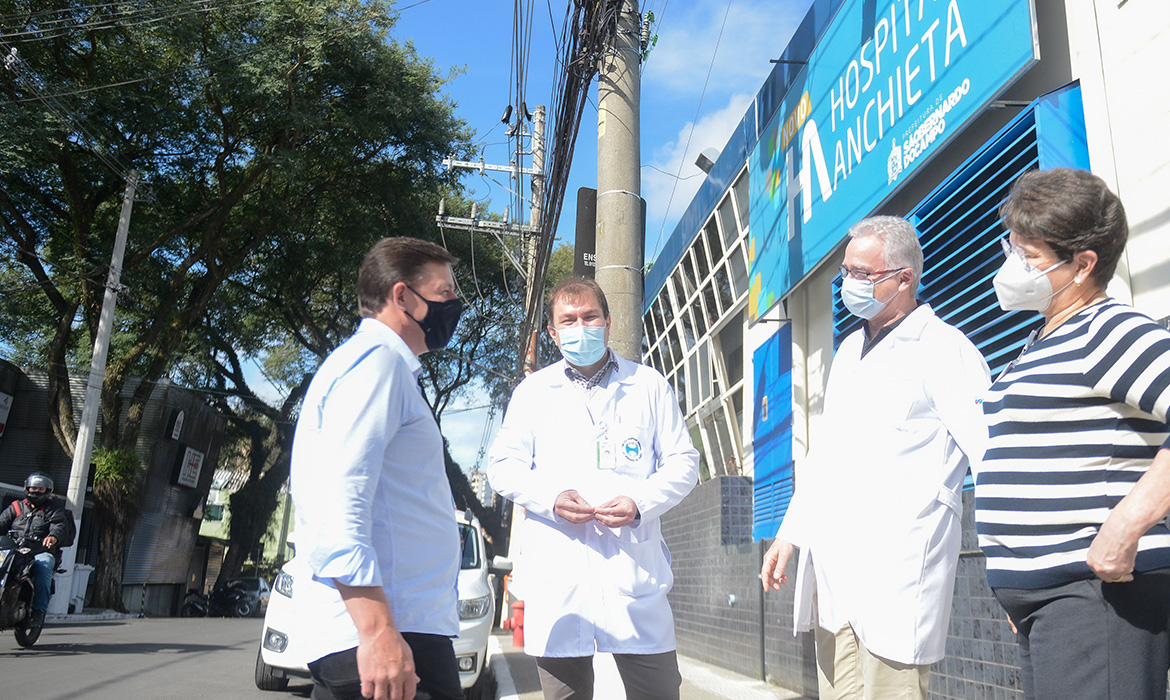 Novo Hospital Anchieta completa um ano como referência no tratamento da Covid-19 1 Novo Hospital Anchieta completa um ano como referencia no tratamento da Covid 192