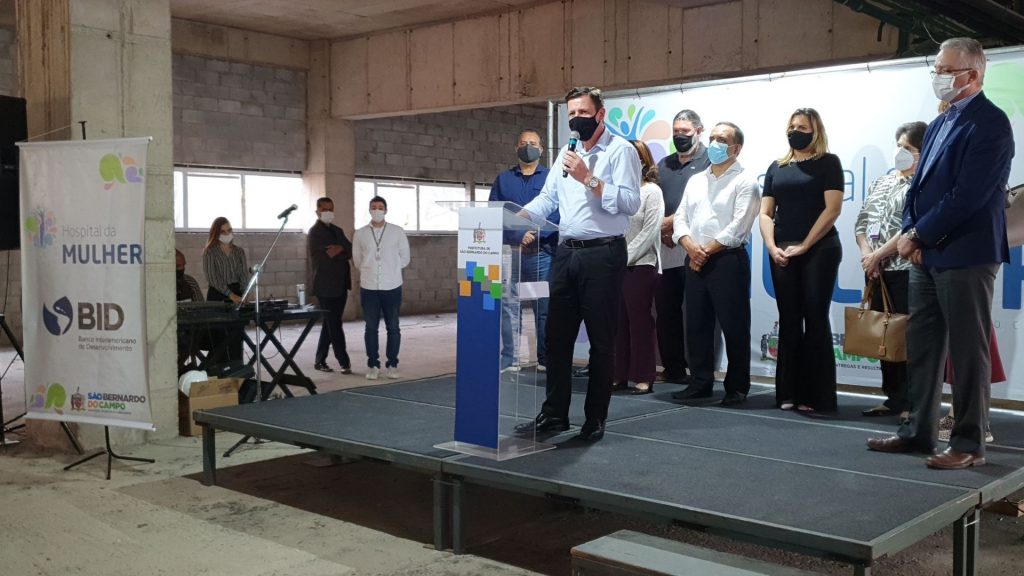 Prefeito Orlando Morando inicia obras do Hospital da Mulher 1 Prefeito Orlando Morando inicia obras do Hospital da Mulher 2