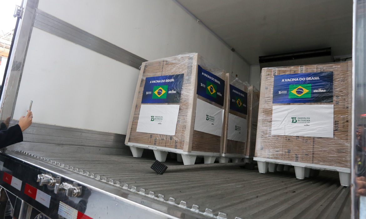 SP entrega ao Brasil mais 2 milhões de doses da vacina do Butantan 2 SP entrega ao Brasil mais 2 milhoes de doses da vacina do Butantan