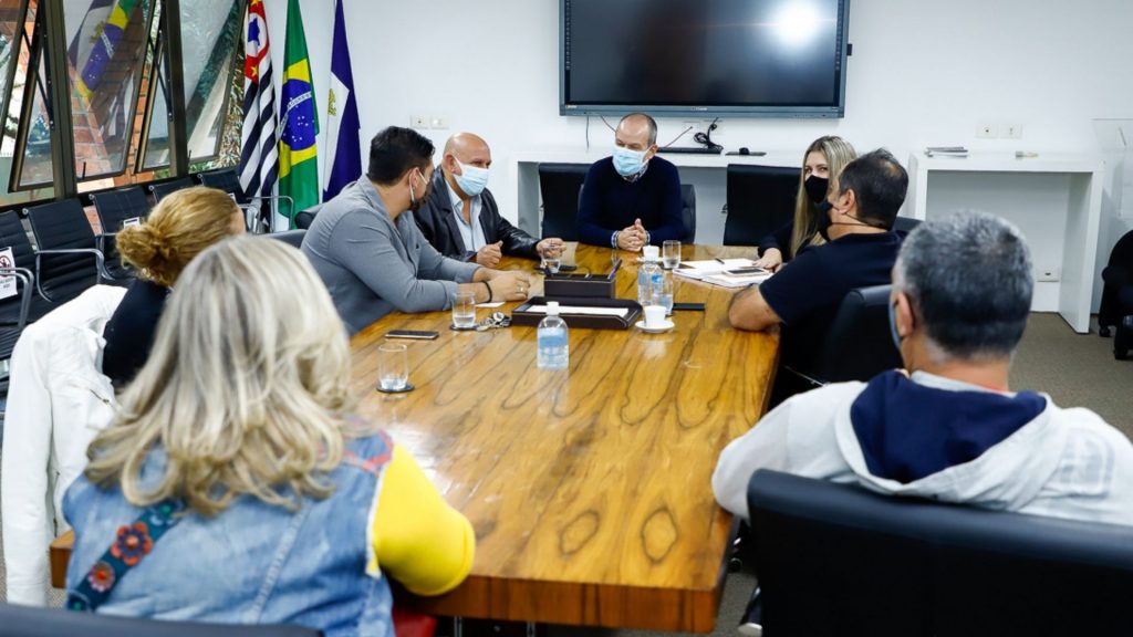 Tite Campanella recebe diretoria da Associação de Bares e Restaurantes 2 Tite Campanella recebe diretoria da Associação de Bares e Restaurantes de São Caetano