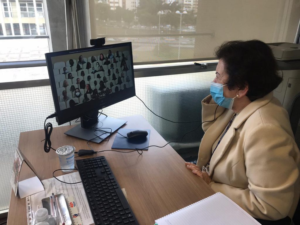 Gestores da educação participam de reunião com o prefeito Paulo Serra sobre volta às aulas presenciais 1 Secretaria de Educacao Cleide Bochixio 2
