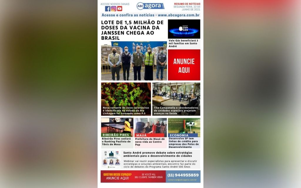 Resumo de notícias - ABCAgora - 22/06/2021 1 0001 3295997462 20210623 030331 0000