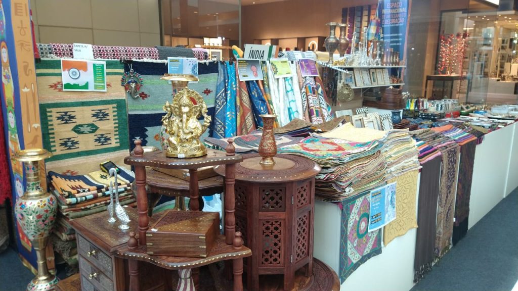 Feira Internacional de artesanato reúne cultura, artesanatos locais de vários países no ParkShopping São Caetano 1 India
