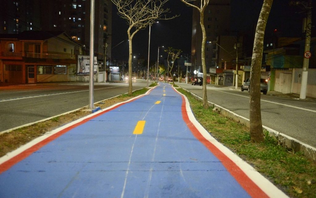 Prefeito Orlando Morando entrega revitalização da ciclovia da Avenida João Firmino 1 Prefeito Orlando Morando entrega revitalização da ciclovia da Avenida João Firmino