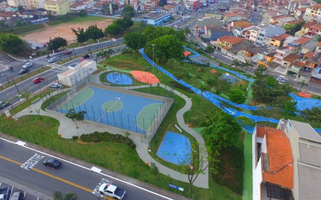 Prefeitura de São Bernardo entrega Parque Vertical Palermo 1 Prefeito Orlando Morando entrega Parque Vertical Palermo
