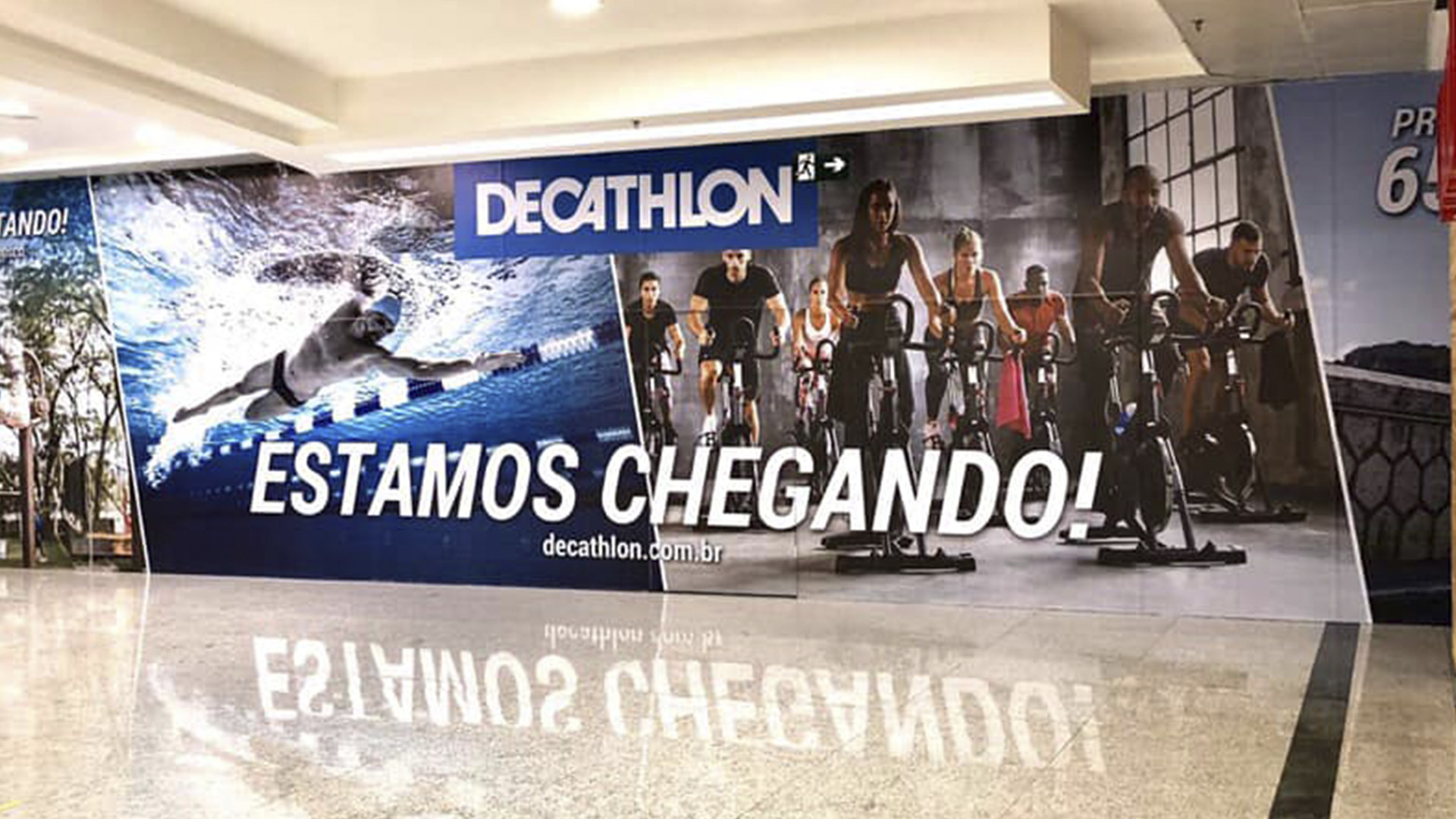 Decathlon, gigante mundial de artigos esportivos, abre 1ª loja em