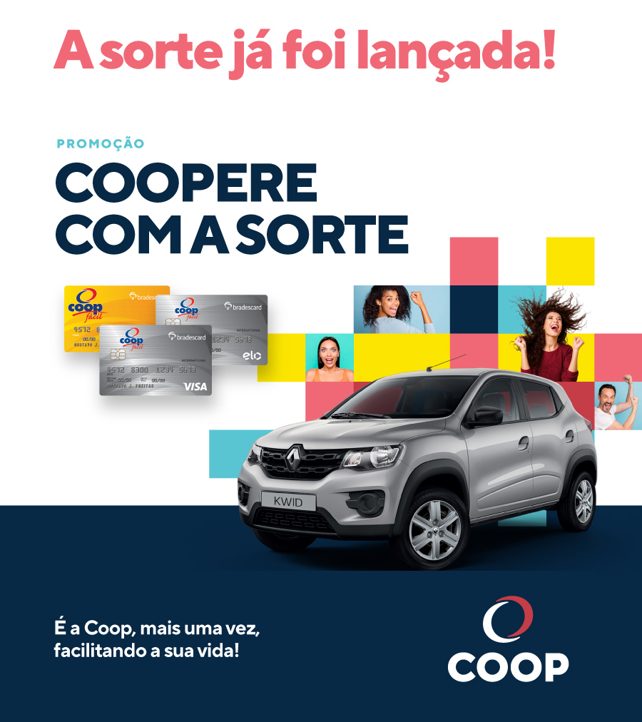 COOP lança campanha voltada para cartões de crédito 1 coop cartC3A3o