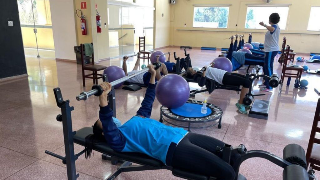 Coordenadoria da terceira idade de São Caetano oferece treinamento de musculação para seus professores