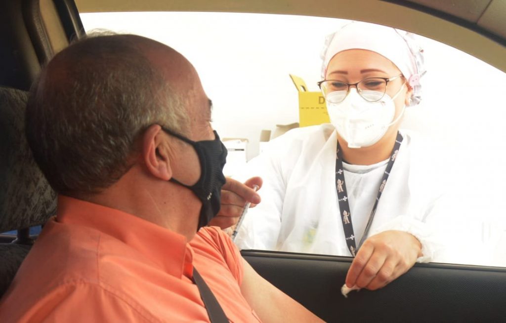 Santo André bate recorde de imunização e aplica 9.404 doses de vacina contra a Covid-19 em um único dia 3 vacinaC3A7C3A3o60a62anos foto angelobaima psa281129281294946073857768260427.