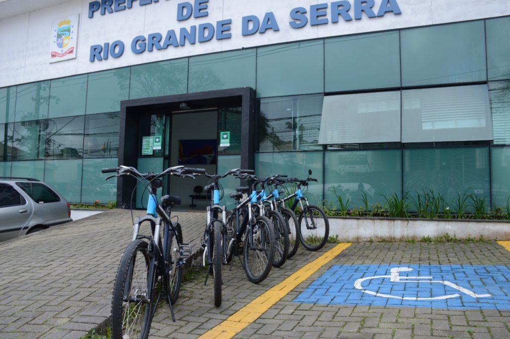 Guarda Civil Municipal de Rio Grande da Serra ganha reforço de mais 2 viaturas e 16 bicicletas