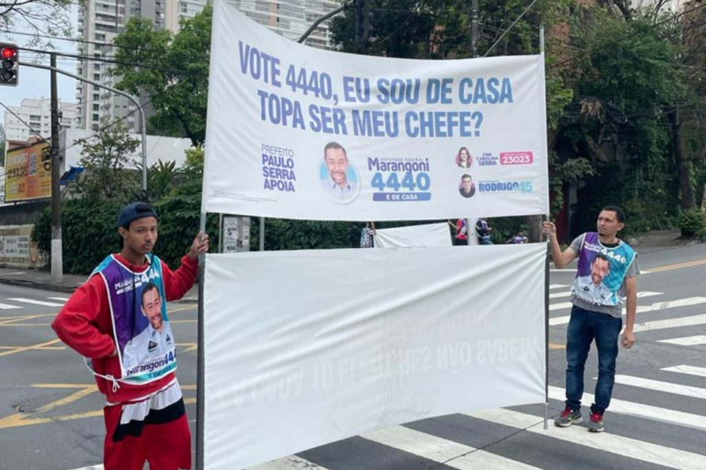 Candidato a deputado federal, Fernando Marangoni inova e lança campanha inédita de protesto em Santo André 2 Candidato a deputado federal, Fernando Marangoni inova e lança campanha inédita de protesto em Santo André