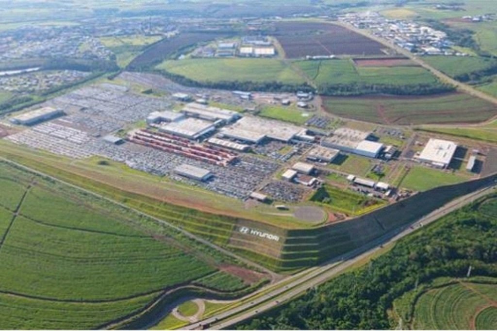 Com investimento de R$ 500 milhões, Hyundai inaugura em SP sua primeira fábrica de motores na América Latina