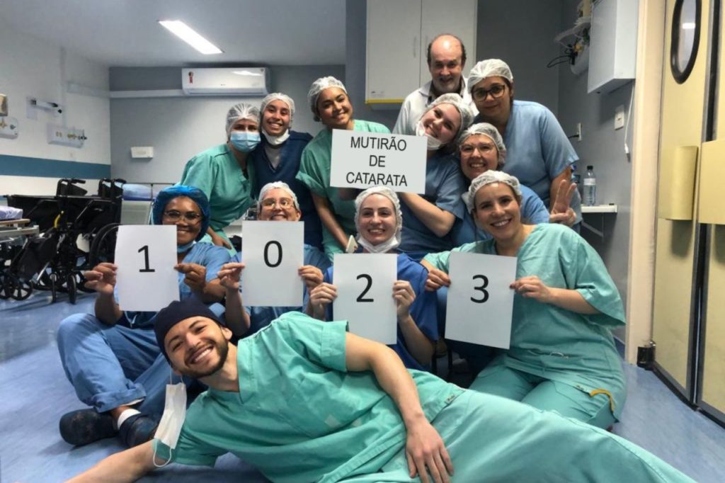FUABC registra mais de 2 mil cirurgias e consultas em mutirão oftalmológico 1 FUABC registra mais de 2 mil cirurgias e consultas em mutirão oftalmológico