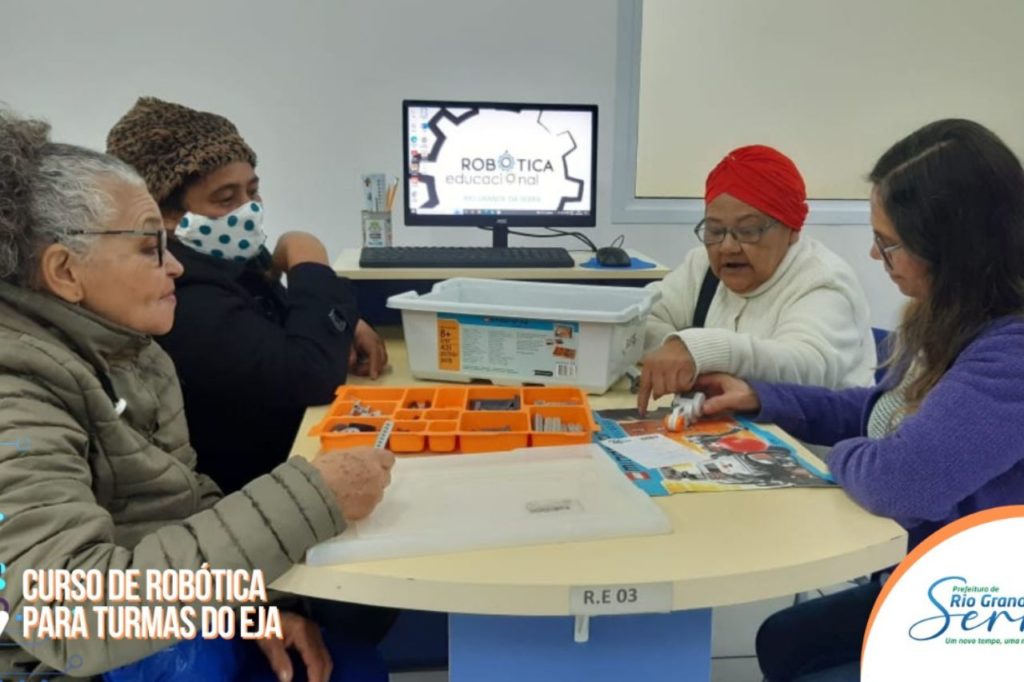 Prefeitura de Rio Grande da Serra implementa curso de Robótica Educacional na grade de alunos do EJA