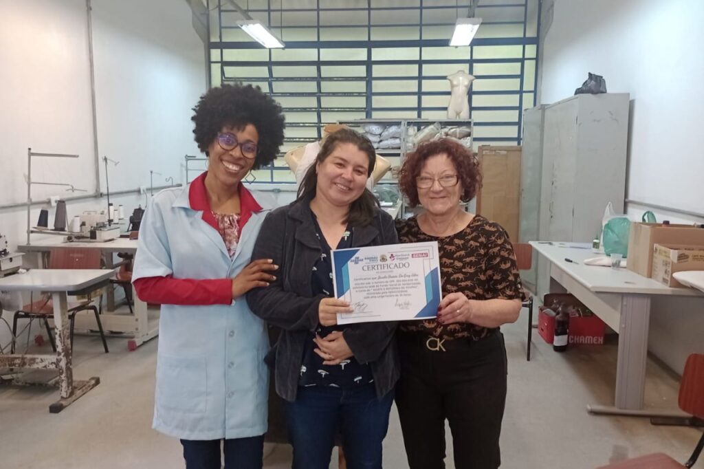 Fundo Social de Ribeirão Pires forma mais duas turmas de costura 1 Fundo Social de Ribeirão Pires forma mais duas turmas de costura