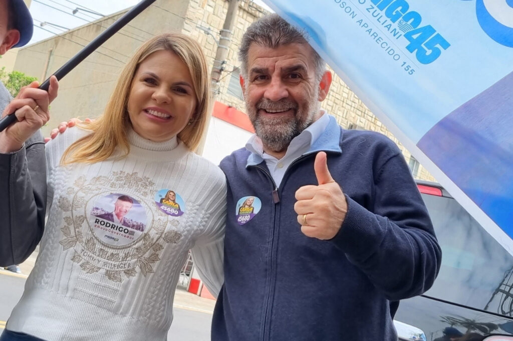 Parra comemora a reeleição de Renata Abreu e Carla Morando 1 Parra comemora a reeleição de Renata Abreu e Carla Morando