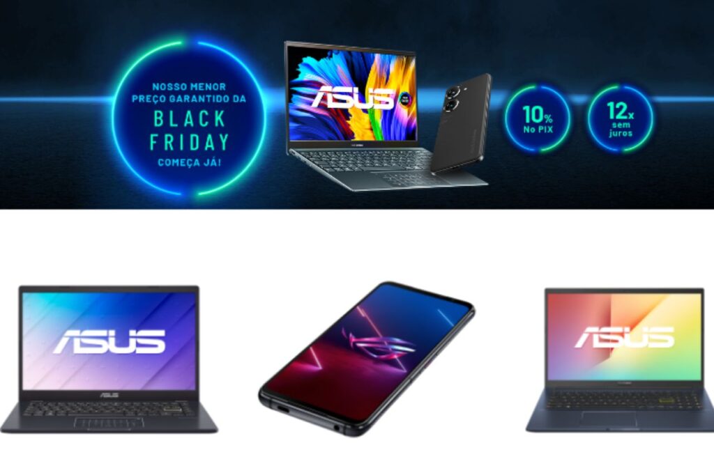 ASUS antecipa promoções exclusivas para a Black Friday