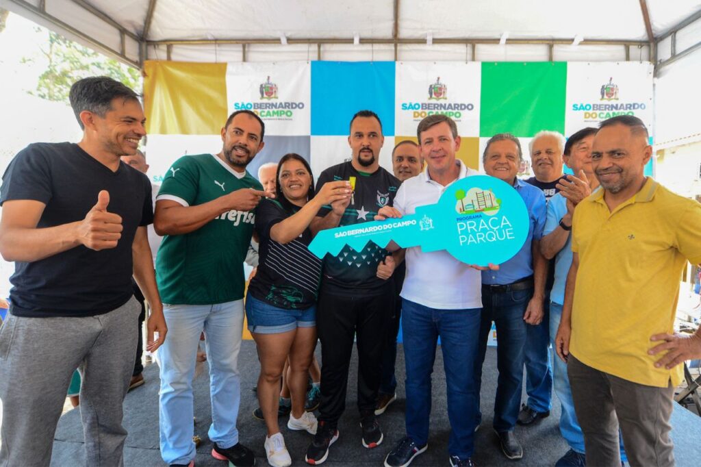 Prefeito Orlando Morando inaugura 58ª Praça-Parque de São Bernardo 1 Prefeito Orlando Morando inaugura 58ª Praça-Parque de São Bernardo