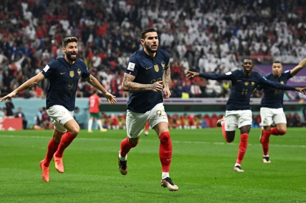 França supera Marrocos para disputar final da Copa com Argentina 1 França supera Marrocos para disputar final da Copa com Argentina
