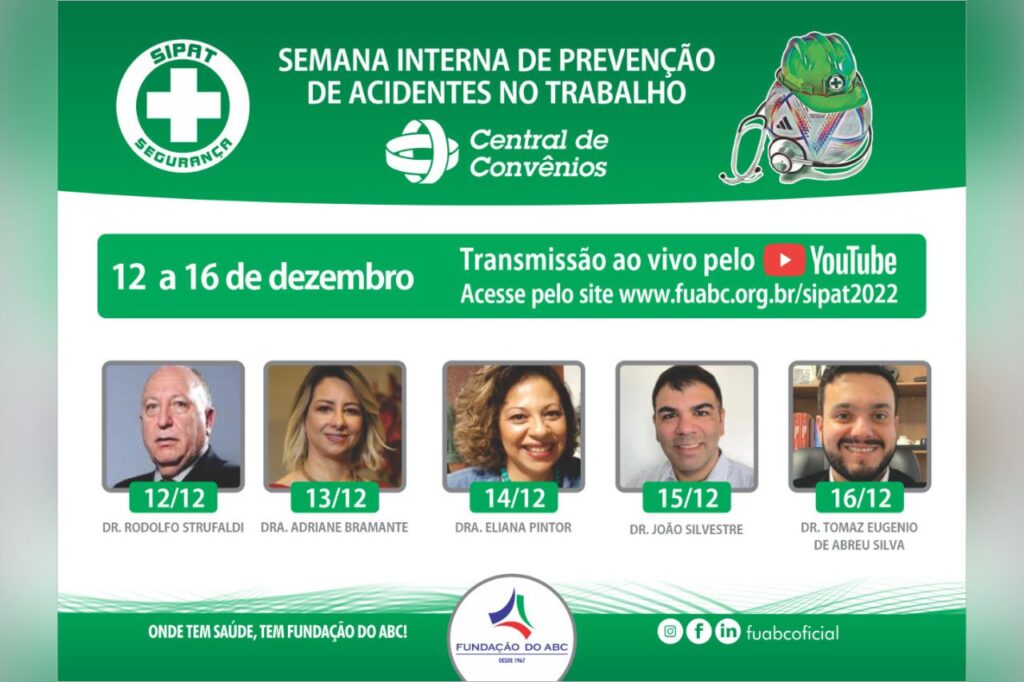 Fundação do ABC e Central de Convênios organizam SIPAT-2022 1 Fundação do ABC e Central de Convênios organizam SIPAT-2022