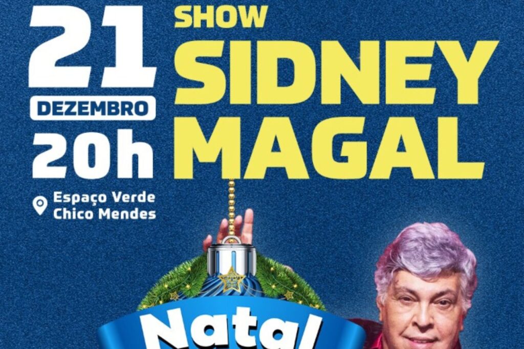 Sidney Magal canta seus sucessos em show de Natal em São Caetano 1 Sidney Magal canta seus sucessos em show de Natal em São Caetano