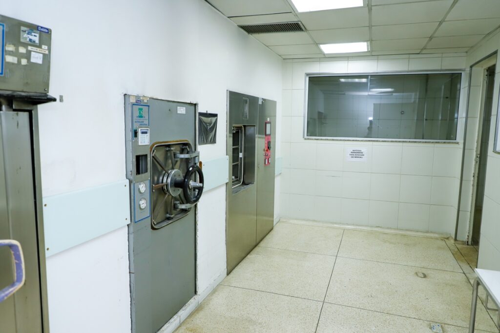 São Caetano inicia reforma para ampliação e modernização da Central de Material e Esterilização do Complexo Hospitalar