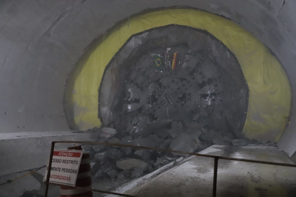 Governo de SP acompanha avanço das obras da Linha 6-Laranja no sentido norte 1 Governo de SP acompanha avanço das obras da Linha 6-Laranja no sentido norte