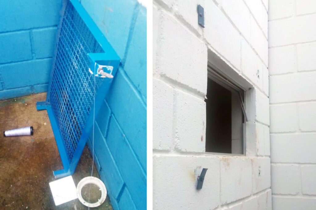 Homem é preso por vandalismo e furto em ecoponto de Santo André 1 Homem é preso por vandalismo e furto em ecoponto de Santo André