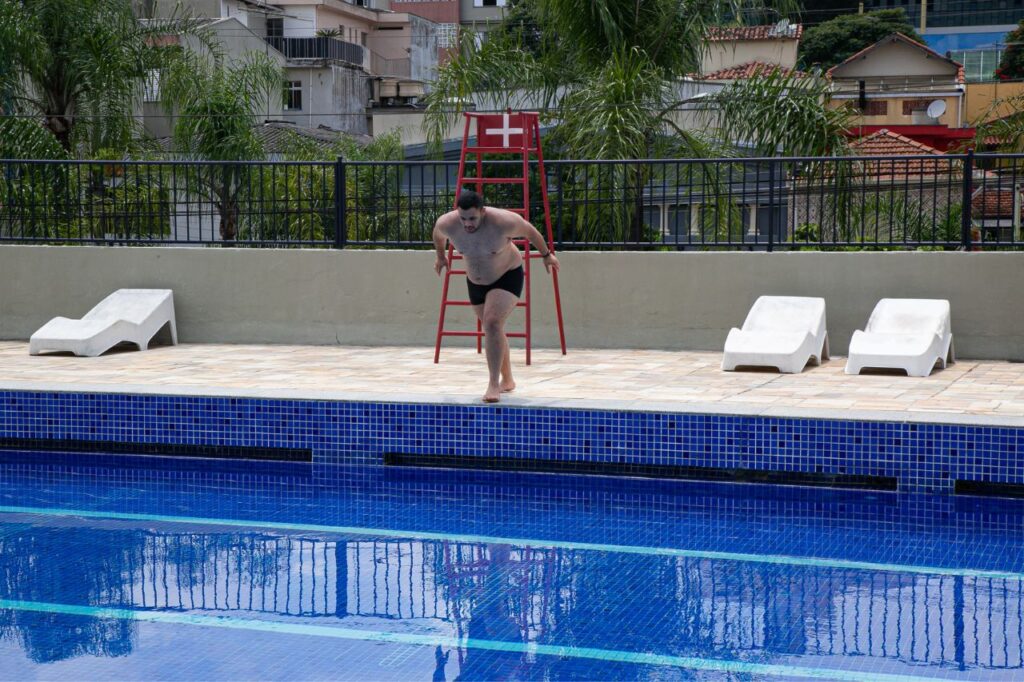 Piscinas públicas são opções de lazer para moradores de São Caetano no verão